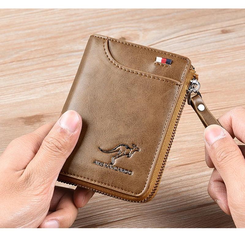 Carteira de Couro Premium Kangaroo™