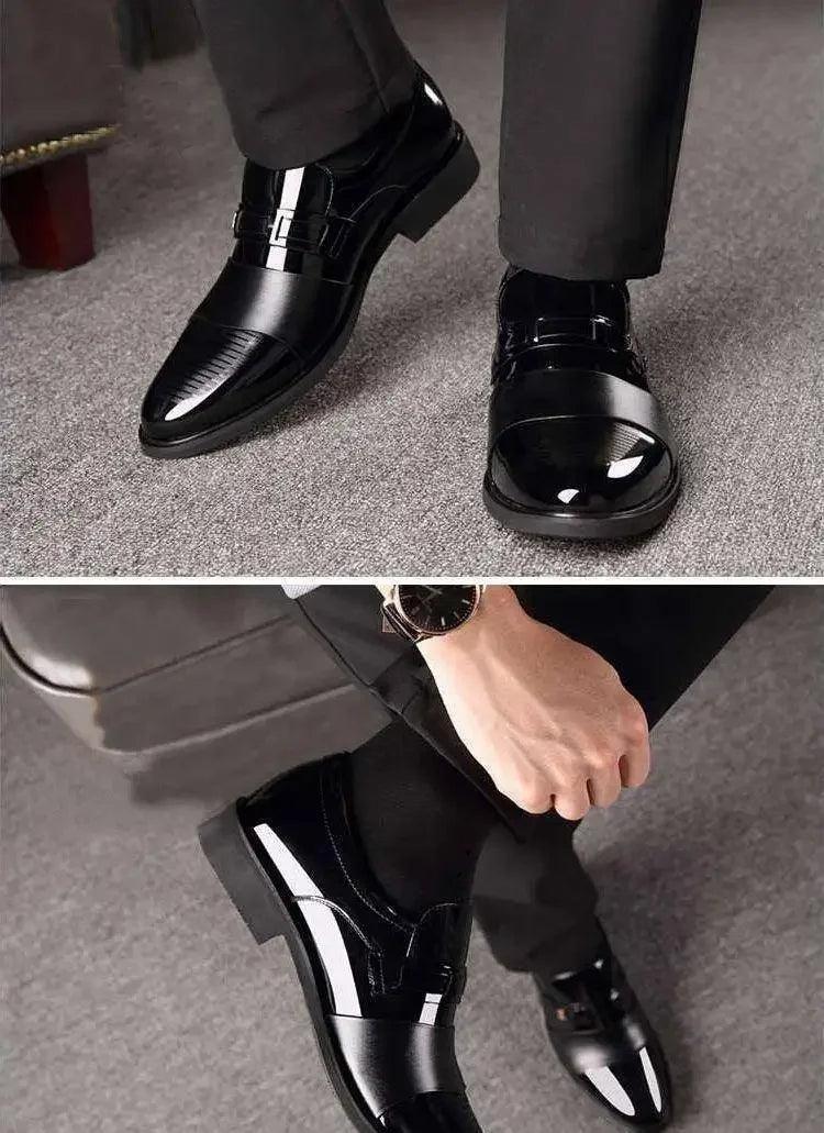 Sapato Social de Couro Premium Prestige™