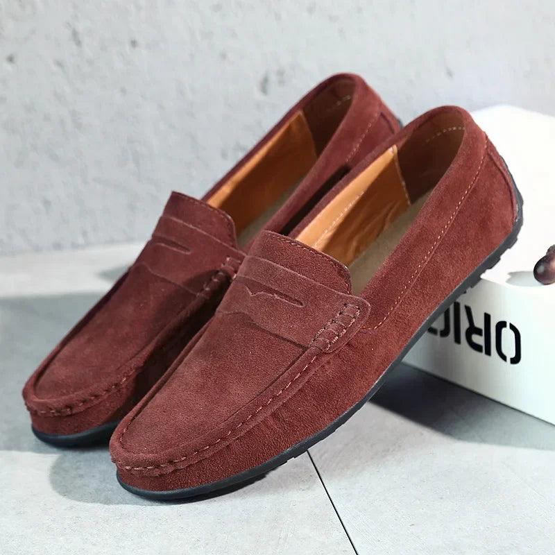 Mocassim de Camurça Premium Classic™