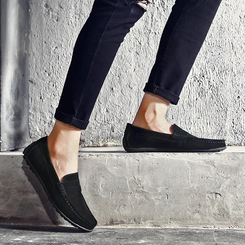 Mocassim de Camurça Premium Classic™