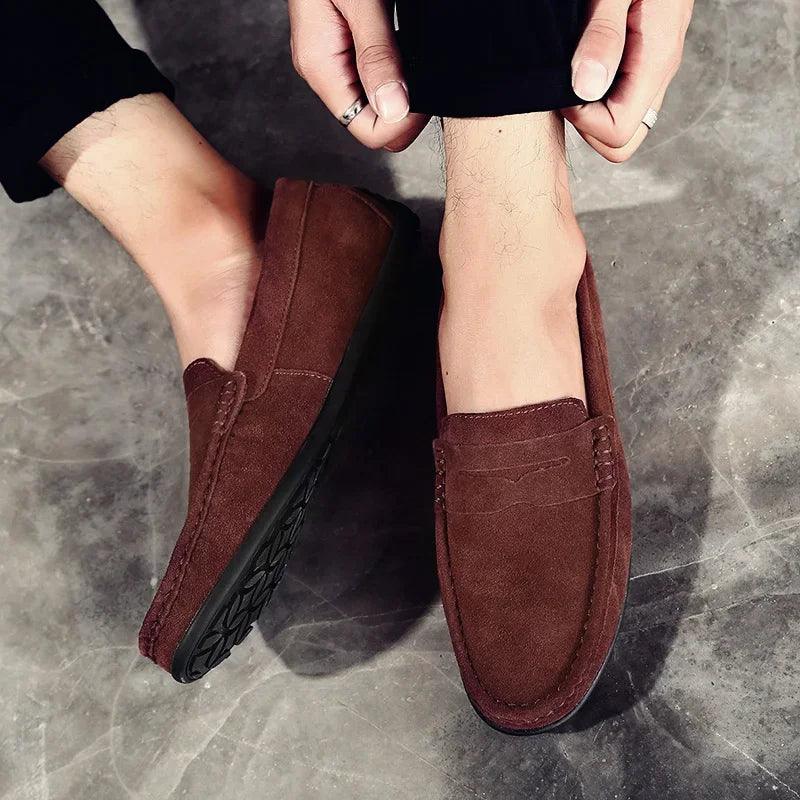 Mocassim de Camurça Premium Classic™
