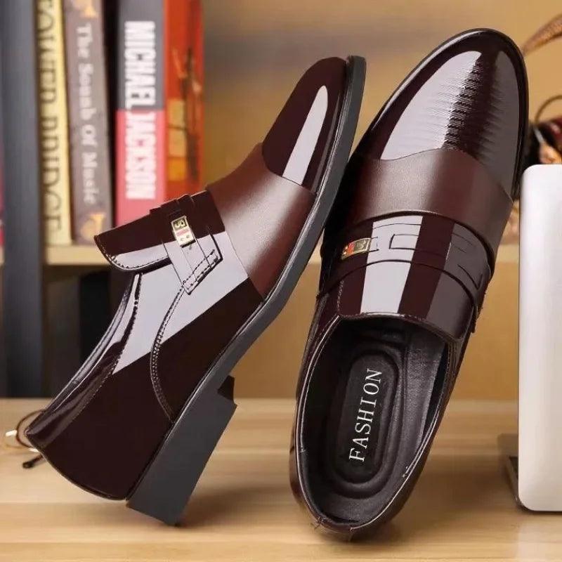Sapato Social de Couro Premium Prestige™