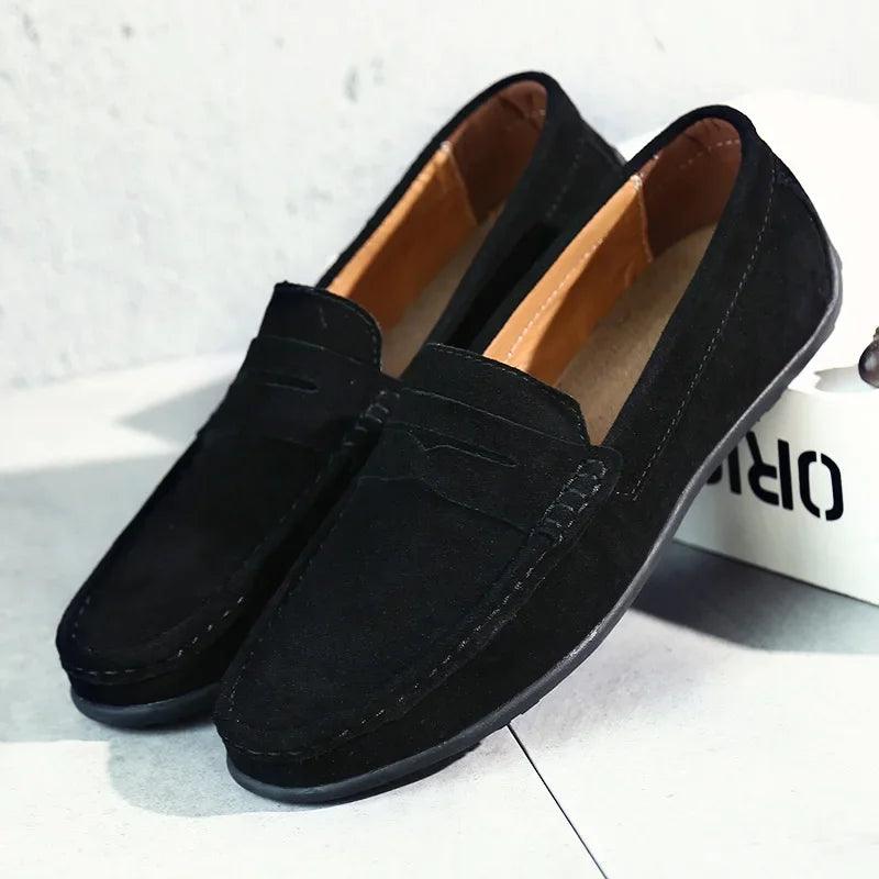 Mocassim de Camurça Premium Classic™