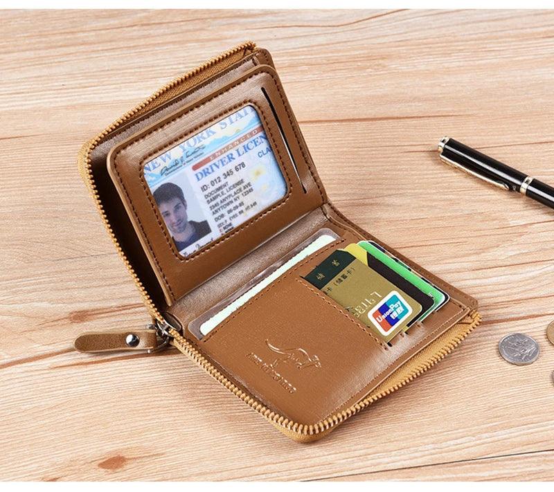Carteira de Couro Premium Kangaroo™