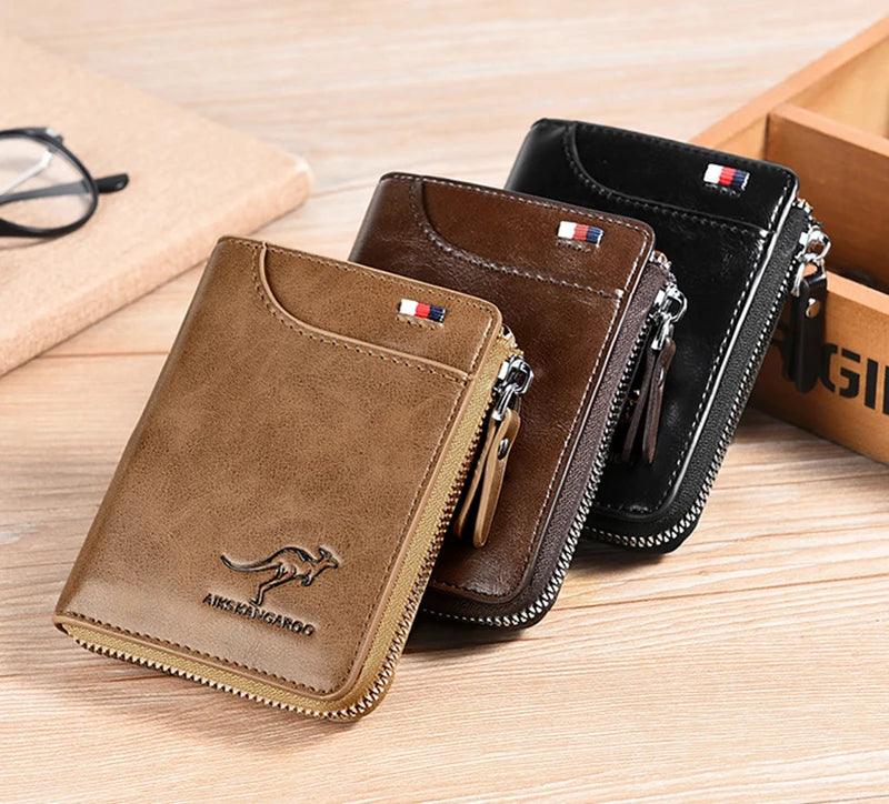 Carteira de Couro Premium Kangaroo™