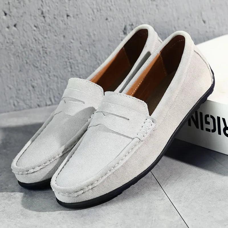 Mocassim de Camurça Premium Classic™