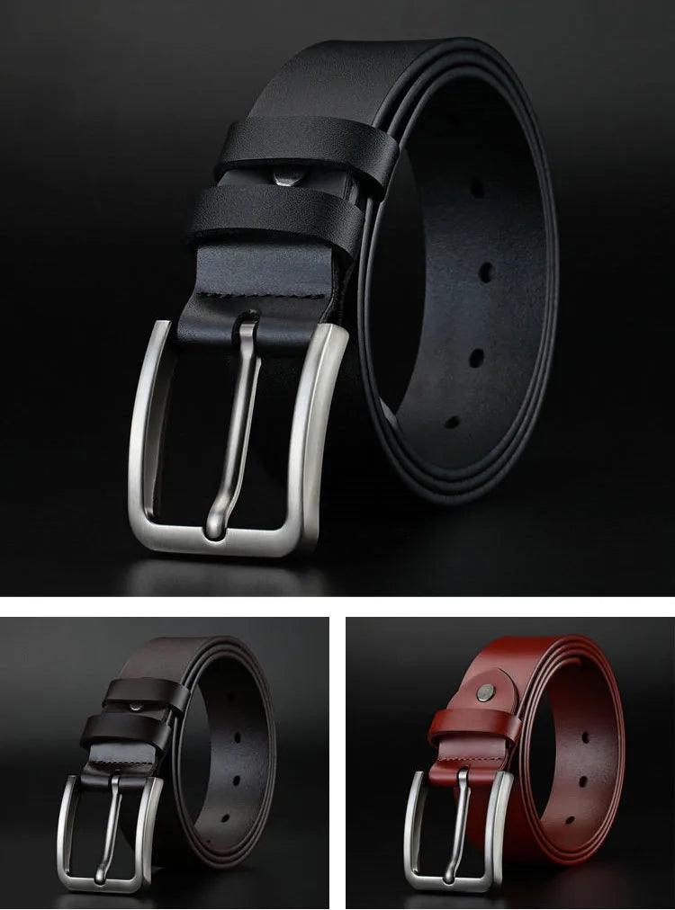 Cinto de Couro Premium Elegance™